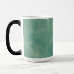 green marble abstract   magic mug