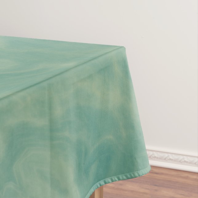 green marble abstract    tablecloth (In Situ)
