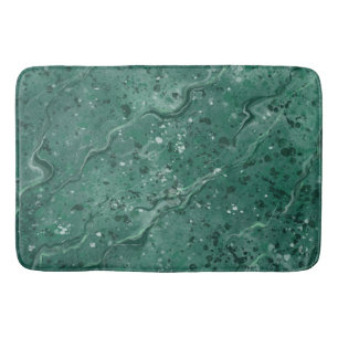 Green Marble Bath Mat Rug