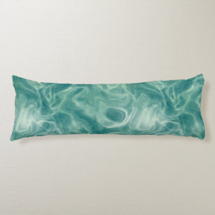 green marble  body pillow