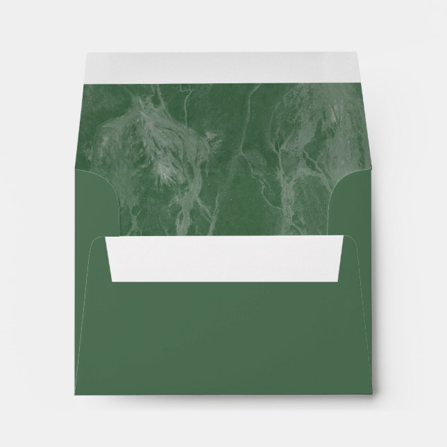 Green Marble Envelopes  (Back (Bottom))
