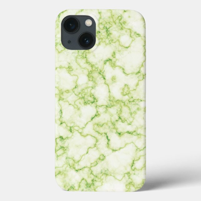 Green Marble Pattern Case-Mate iPhone Case (Back)