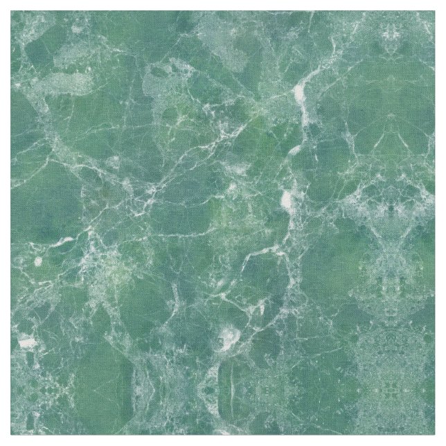 Green Marble Pattern Fabric (Close Up)