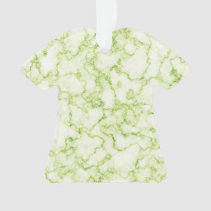 Green Marble Pattern Ornament