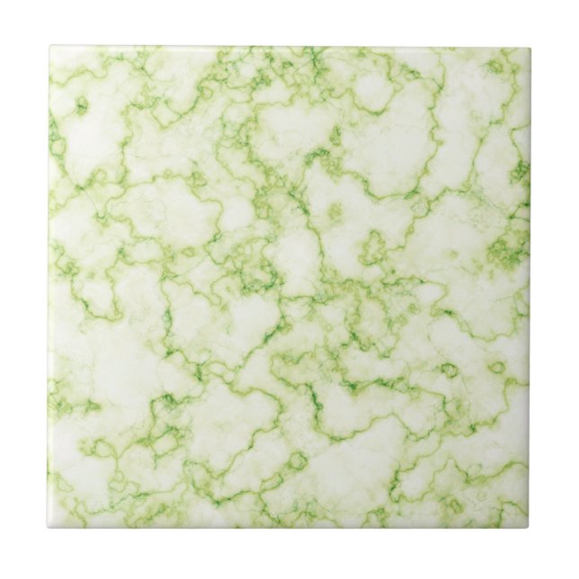 Green Marble Pattern Tile (Front)