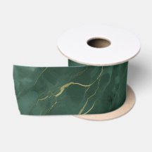 Green Marble Ribbons