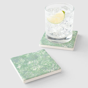 Green Marble Stone Coaster