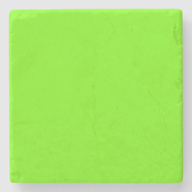 Green Marble Stone Coaster (Front)