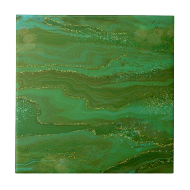 Green Marble Tile (Front)