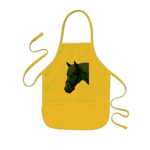 green mare kids apron