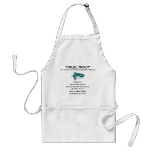 "Green Matuka-Cruel Trout"  Apron