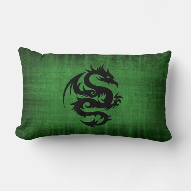 Green Medieval Pillow (Front)