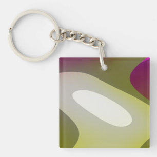 Green Meditation 6001 Keychain