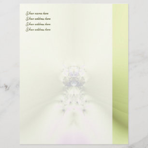 Green Meditation Letterhead