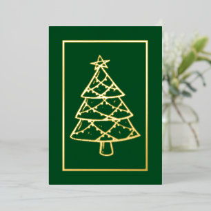 Green Merry Christmas! Xmas Holiday Your Words