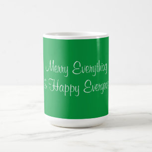 Green Merry Everything Mug