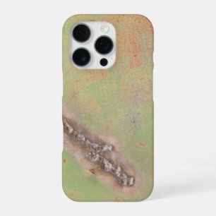 Green Metal Weld Grunge Photograph iPhone 16 Pro Case