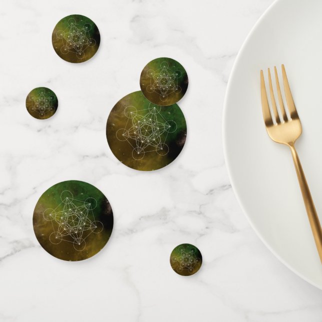 green Metatron Confetti (Group)