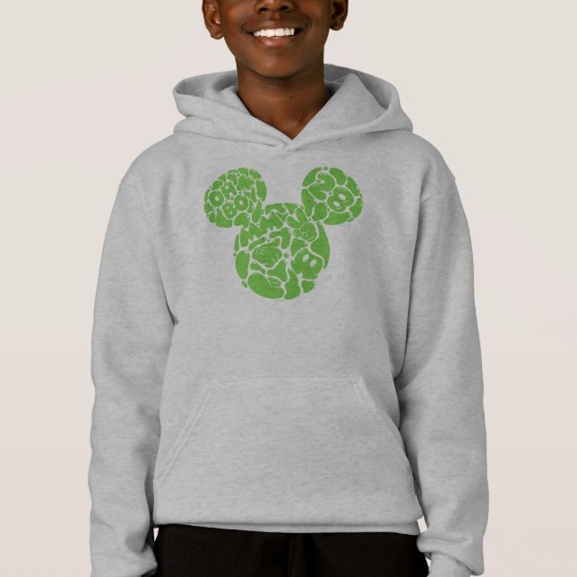 Green Mickey Mouse Liquid Icon (Front)