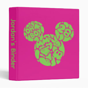 Green Mickey Mouse Liquid Icon Binder