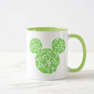 Green Mickey Mouse Liquid Icon Mug