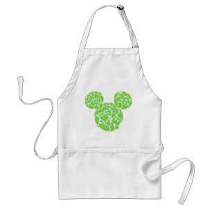 Green Mickey Mouse Liquid Icon Standard Apron
