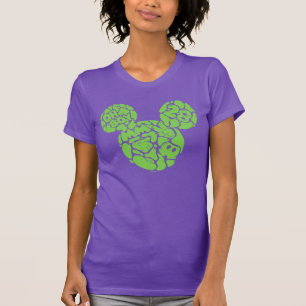 Green Mickey Mouse Liquid Icon T-Shirt
