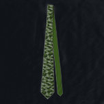 Green Military camouflage pixel pattern seamlessly Tie<br><div class="desc">Green military pixel camouflage in green and brown colours pattern seamlessly</div>