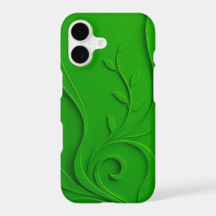 Green Minimal Leaf Design