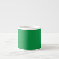 Green Minimalist Espresso Mug | Modern Calm