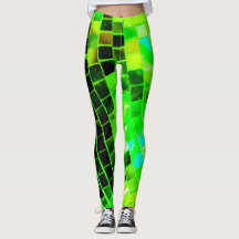 Women s Disco Ball Leggings Tights Zazzle CA