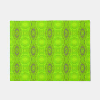 Green Mod Pattern Doormat