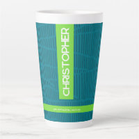 Green Modern Personalized Name
