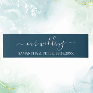 Green Modern Relaxed Wedding Invitation Belly Band