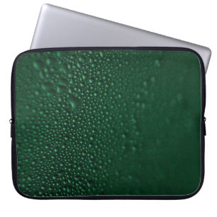 Green moist laptop sleeve