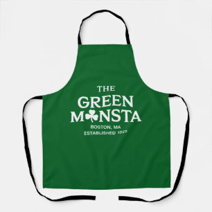 Green Monsta Boston Green Monstah Baseball Gift Apron