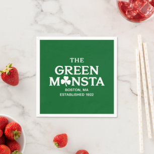 Green Monsta Boston Green Monstah Baseball Gift Napkin