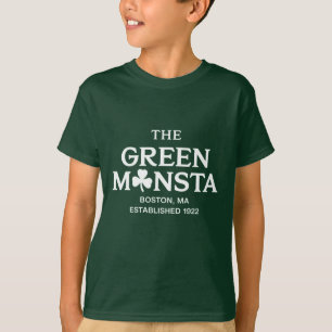 Green Monsta Boston Green Monstah Baseball Gift T-Shirt