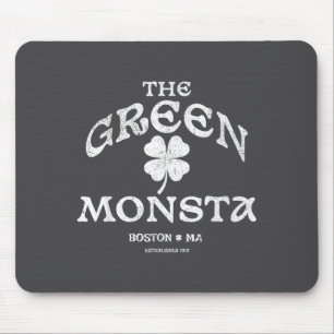 Green Monsta Funny Boston M New England Srts Gift Mouse Pad