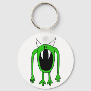 Green Monster Keychain