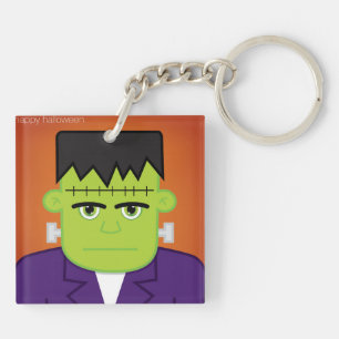Green monster keychain