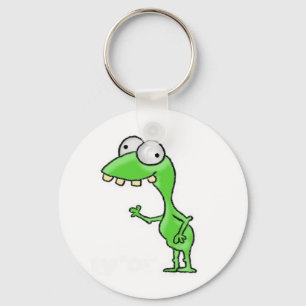 Green Monster Keychain