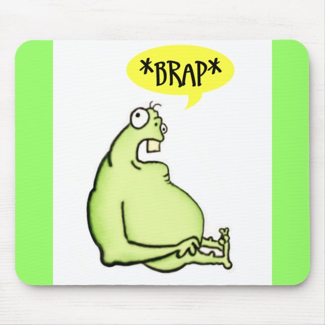 Green Monster Mousepad (Front)