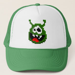 Green Monster - Pixel Art Trucker Hat