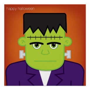 Green monster poster