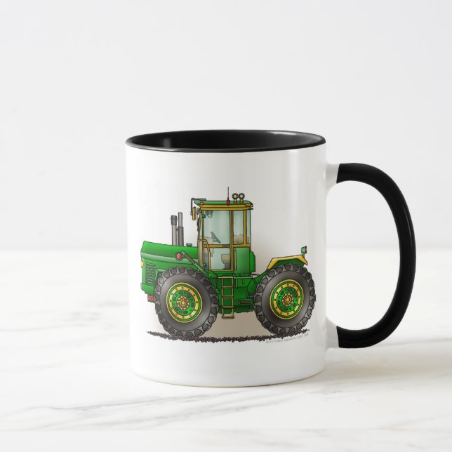 Green Monster Tractor Mugs (Right)