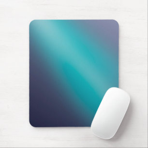 Green moonlight ombre mouse pad