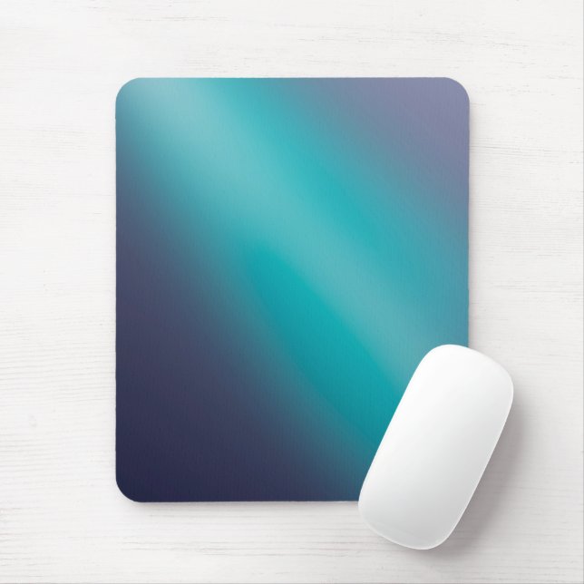 Green moonlight ombre  mouse pad (With Mouse)