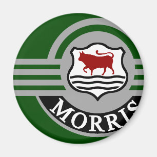 Green Morris Minor Fridge Magnet