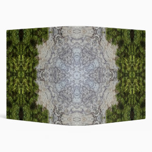 Green Moss & Earth Nature Art Binder
